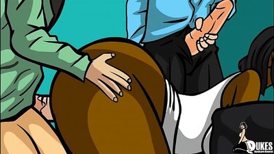 Порно двойное проникновение